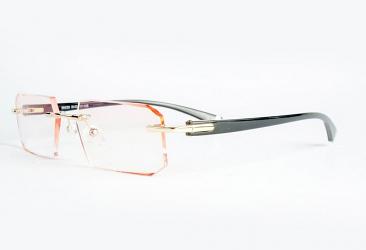 Rectangle Eyeglasses 58026_gold